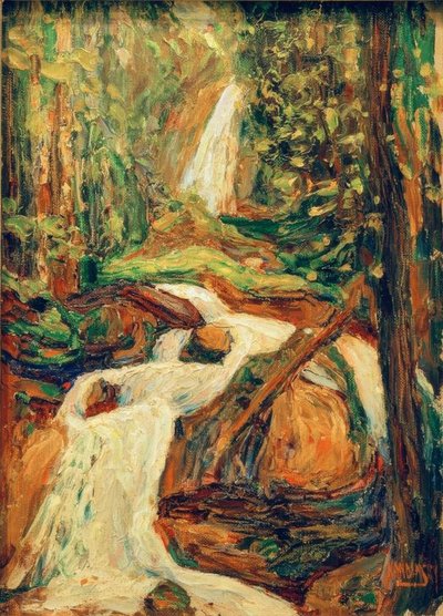 Kochel – Cascata I da Wassily Kandinsky
